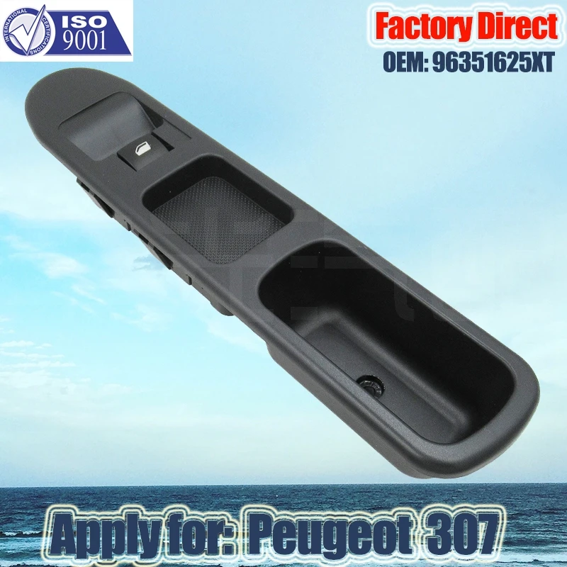 

Factory Direct New Electric Power Window Switch Front Passenger Side Apply For Peugeot 307 96351625XT Auto Power Window switch
