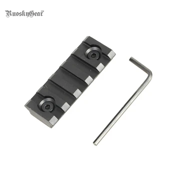 

2017 Glock Hunting Gun Accessories Airsoft 2" 5 Slot Aluminum Keymod Scope Tactical 55mm Picatinny Weaver Sports Shooting Use