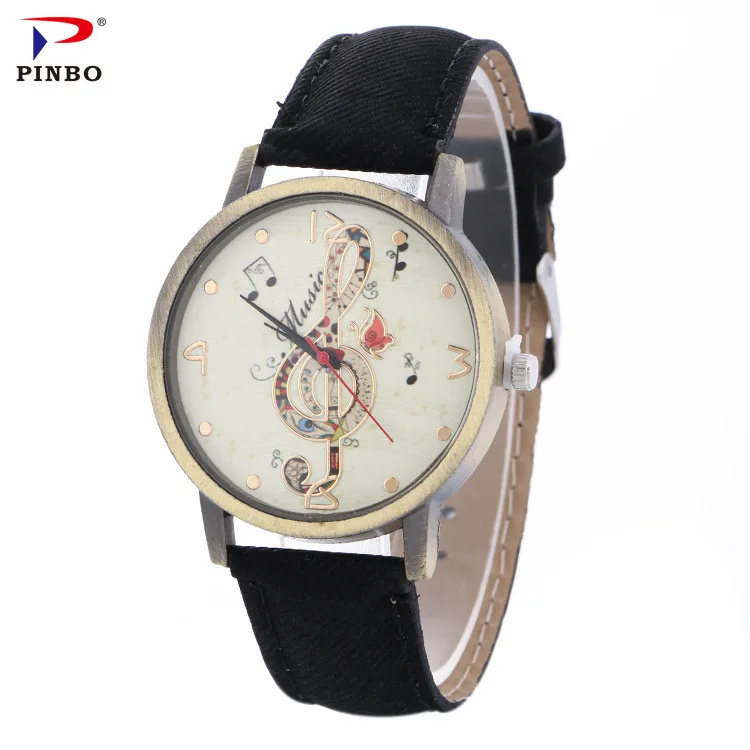 

2017 Relogio Feminino Women Quartz Dial Hour Digital Watch Leather Wristwatch Reloj Mujer Round Case Time Clock Lady Gift PINBO