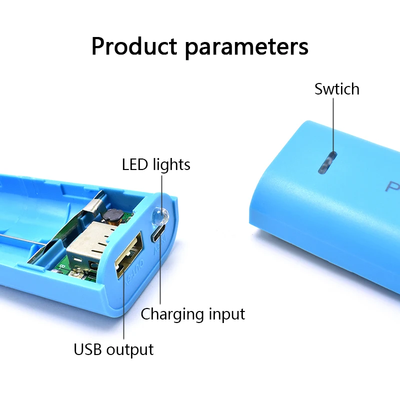 5600 мАч мини USB порт 2x18650 зарядное устройство держатель банк питания корпус Чехол DIY Kit зарядное устройство чехол s