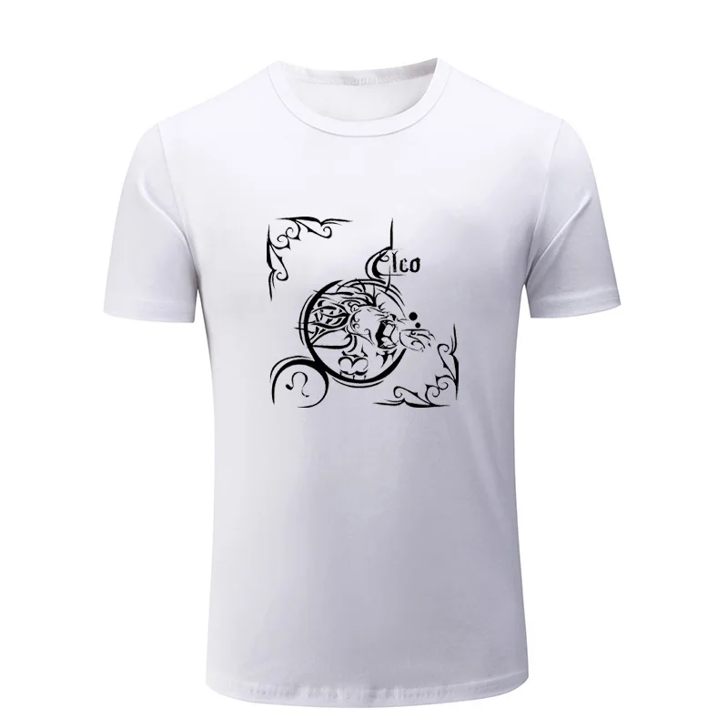 Constellation Libra Capricorn Gemini Leo Aquarius Scorpio тату дизайн мужская футболка с коротким рукавом