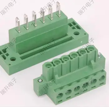 

Free shipping through wall plug terminal block 2EDGWB-5.08 2EDGWB 5.08 4Pin / 5Pin 5sets/lot