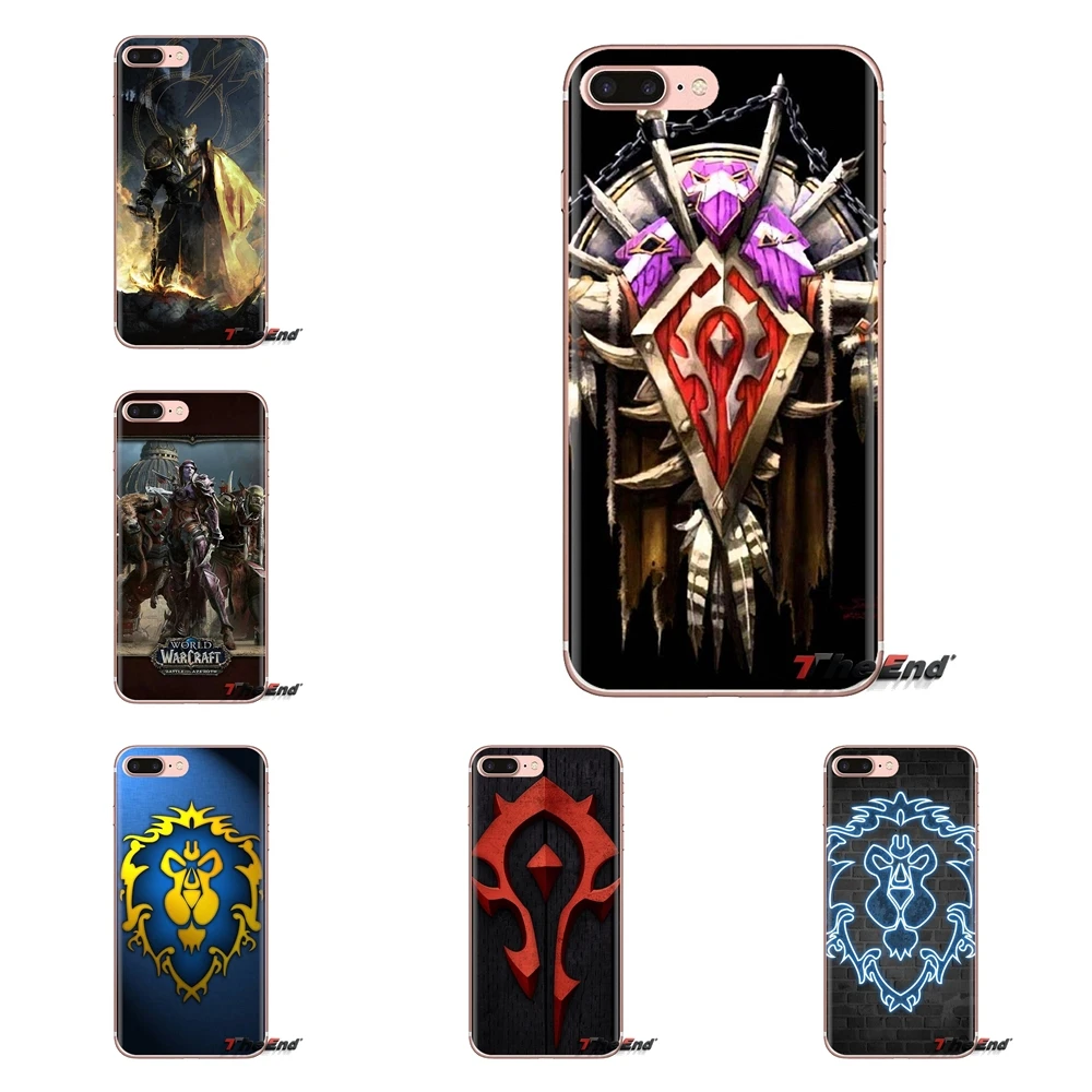 

For Samsung Galaxy A3 A5 A7 A9 A8 Star A6 Plus 2018 2015 2016 2017 Wows World of Warcraft Transparent Soft Cases Covers
