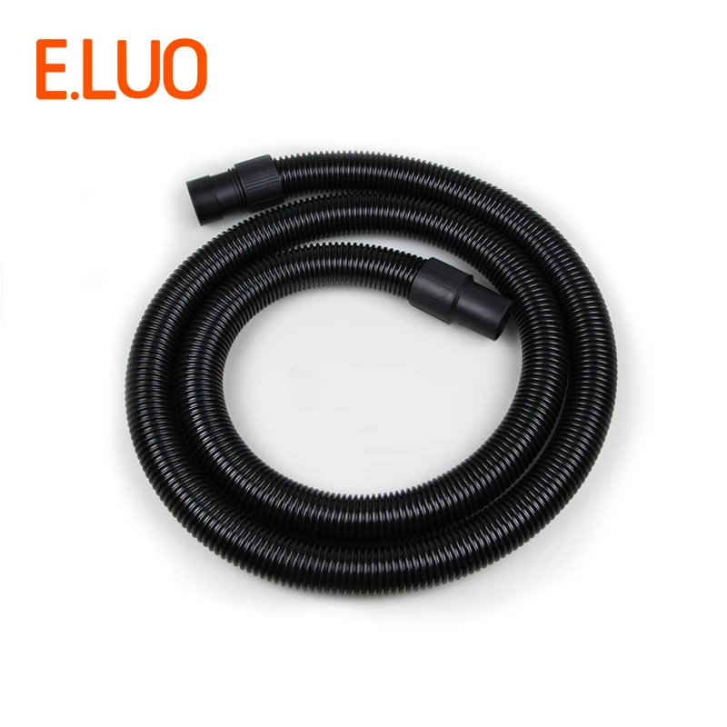 Universal Black High Temperature Flexible Threaded Hose +ABS connector