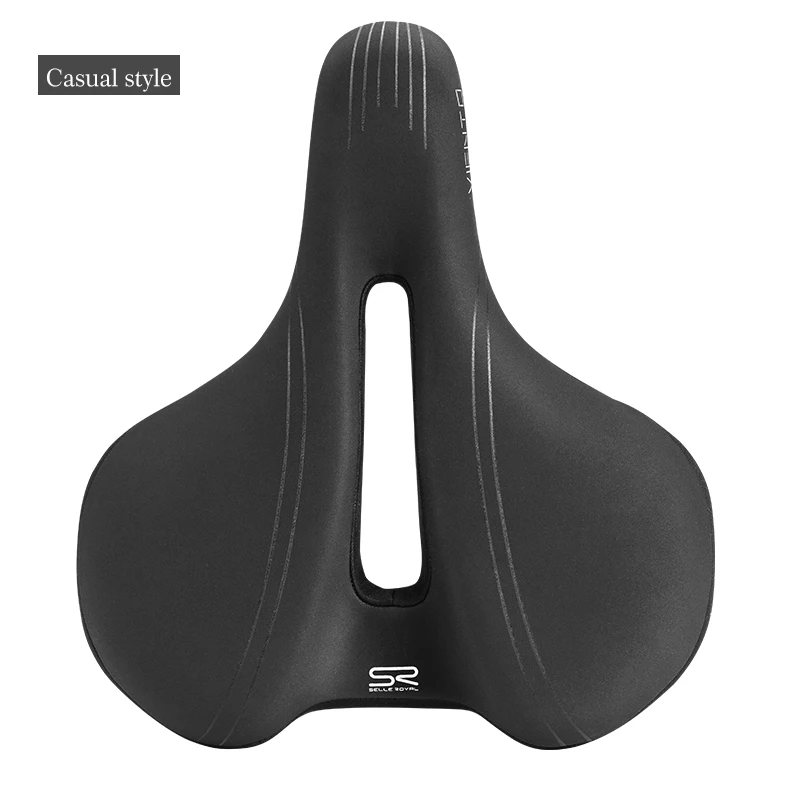 SELLE ROYAL Велоспорт MTB велосипедных железнодорожных полые седло дышащие мягкие эластичные силиконовые памяти Губка Подушка велосипедная часть