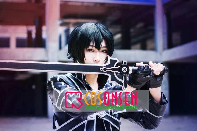 [Черная пятница] Горячая Аниме Sword Art Online костюм Кирито для косплея нарядное