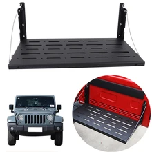 Metal Rear Door Utility Cargo Shelf Storage Rack Carrier Shelf For 2007-2017 Jeep Wrangler JK //