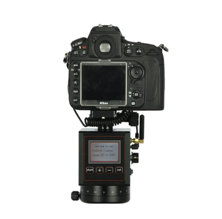 

PowerKam T-MASTER Computerized panorama base for time-lapse and panoramic photo for 15 kg loading