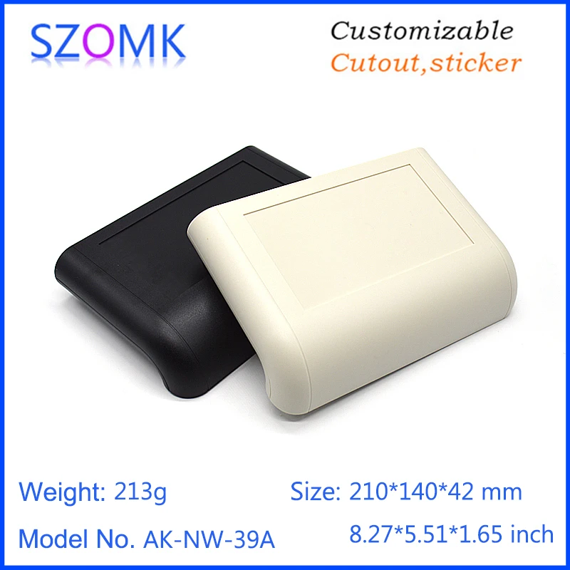 szomk plastic router enclosure box for electronic junction box diy plastic enclosure pcb box plastic equipment housing GPS tracker instrument control box (12)