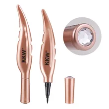 Черный долговечный Гладкий Водонепроницаемый Карандаш для глаз штамп Гель жидкий подводка для глаз карандаш для макияжа, косметика инструмент для красоты