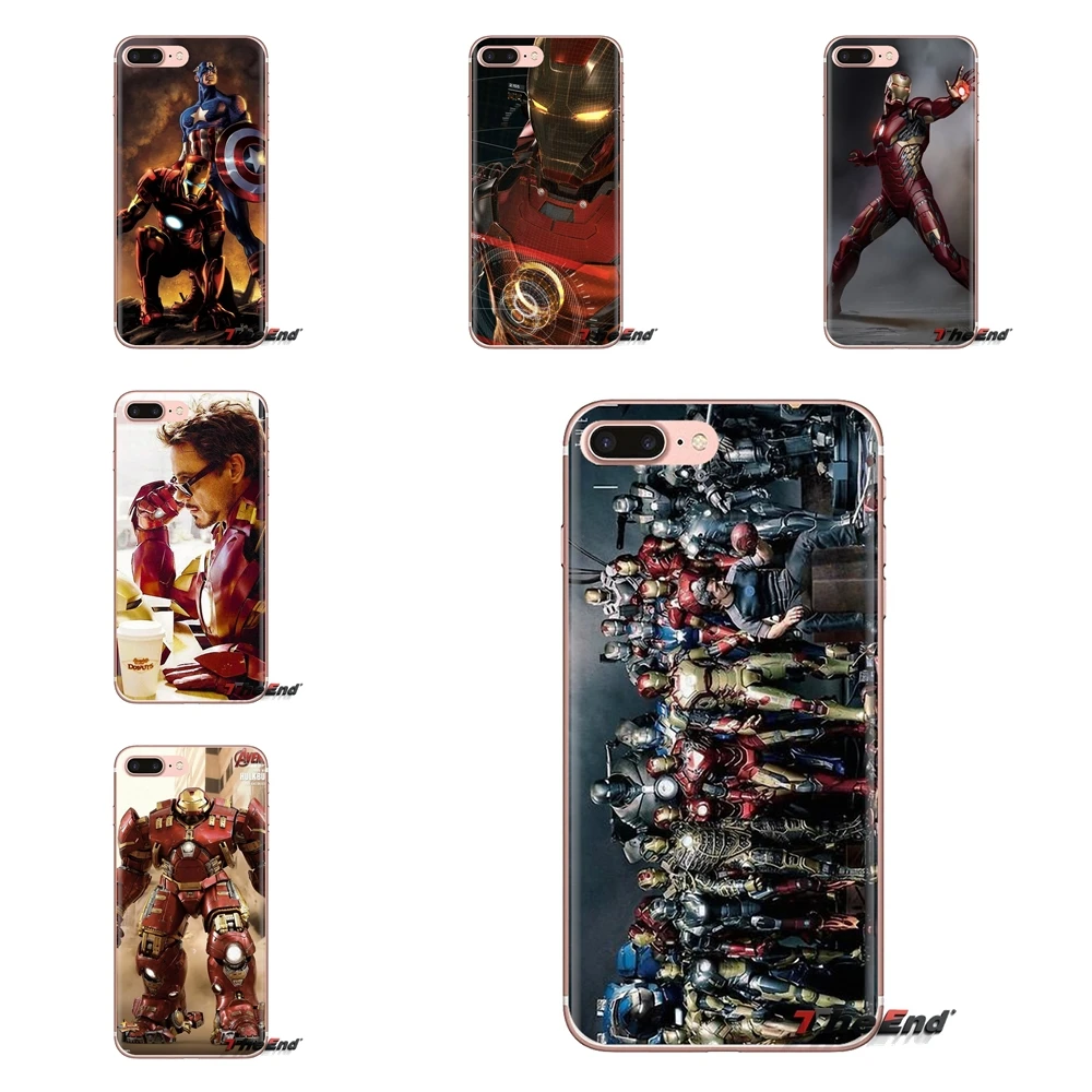 Phone Housing Case For Samsung Galaxy S3 S4 S5 Mini S6 S7 Edge S8 S9 S10 Plus Note 3 4 5 8 9 Superhero iron man Robert Downey Jr |