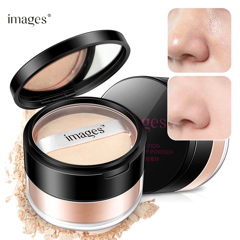 OMY LADY IMAGES long lasting loose powder makeup translucent setting powder Natural Whitening