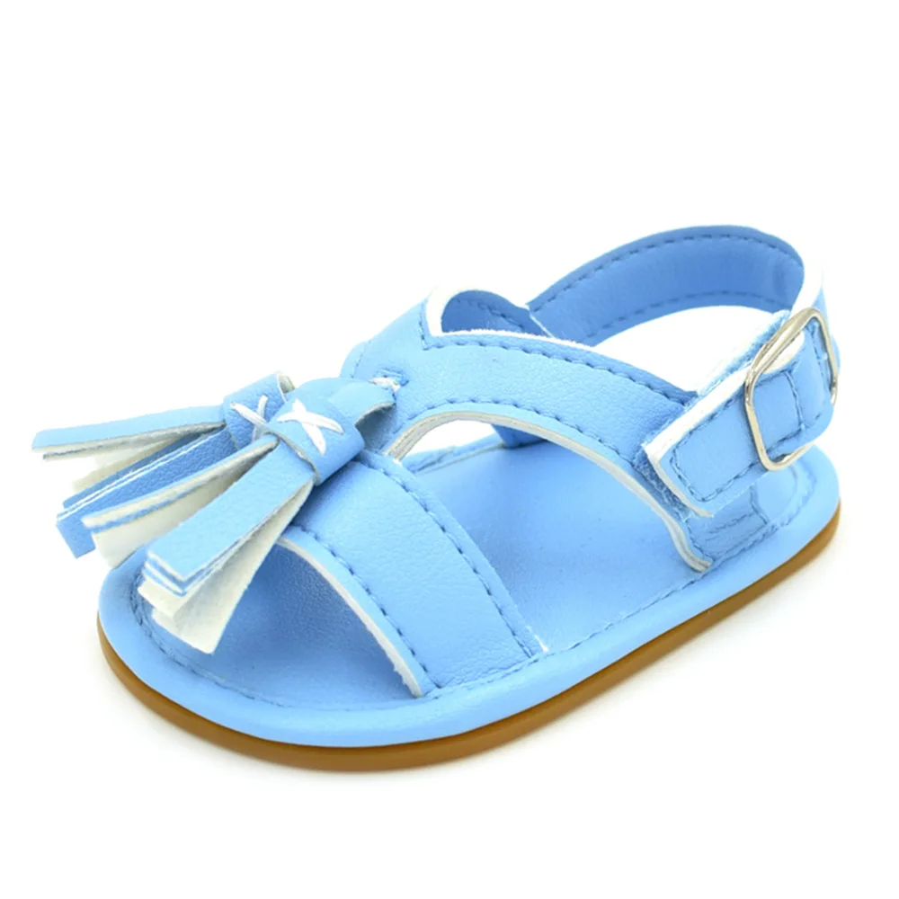 Летние модные детские сандалии с кисточками красивый детский для малышей обувь Bebe Летняя обувь Детская Мокасины