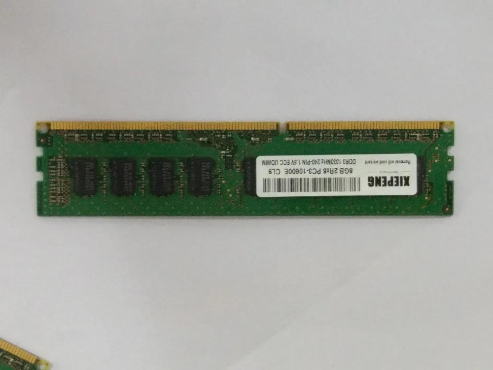 8 Гб DDR3 1333 МГц 4 2Rx8 PC3 10600E сервер ECC память для рабочей станции|Оперативная память| |