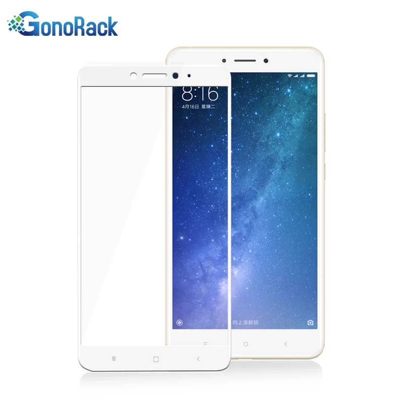 GonoRack для Xiaomi Max 2 закаленное стекло оригинал LEPHEE полная защитная пленка Mi Max2