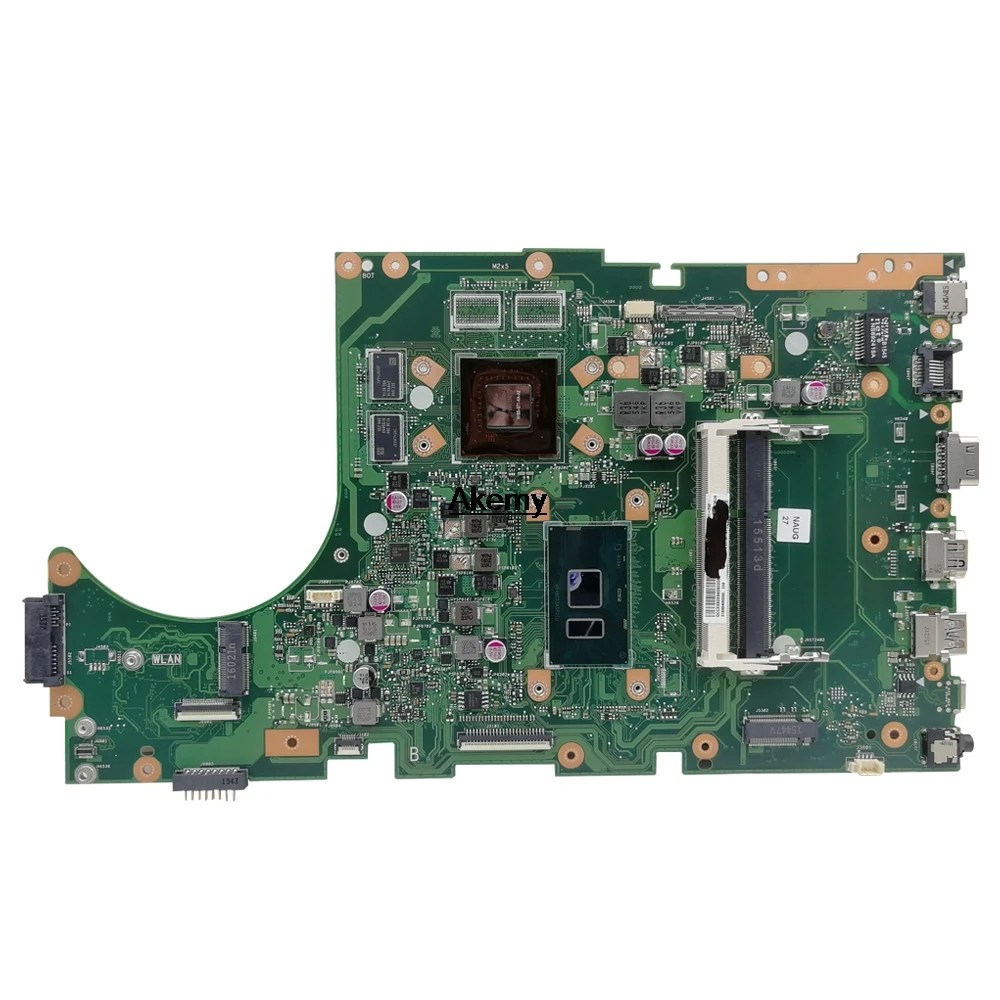 X756UJ материнская плата для ноутбука ASUS X756U X756UWK X756UX X756UJ X756UB X756UV материнская плата I3-6100U GT920M/2 ГБ DDR3 памяти медленное мерцание
