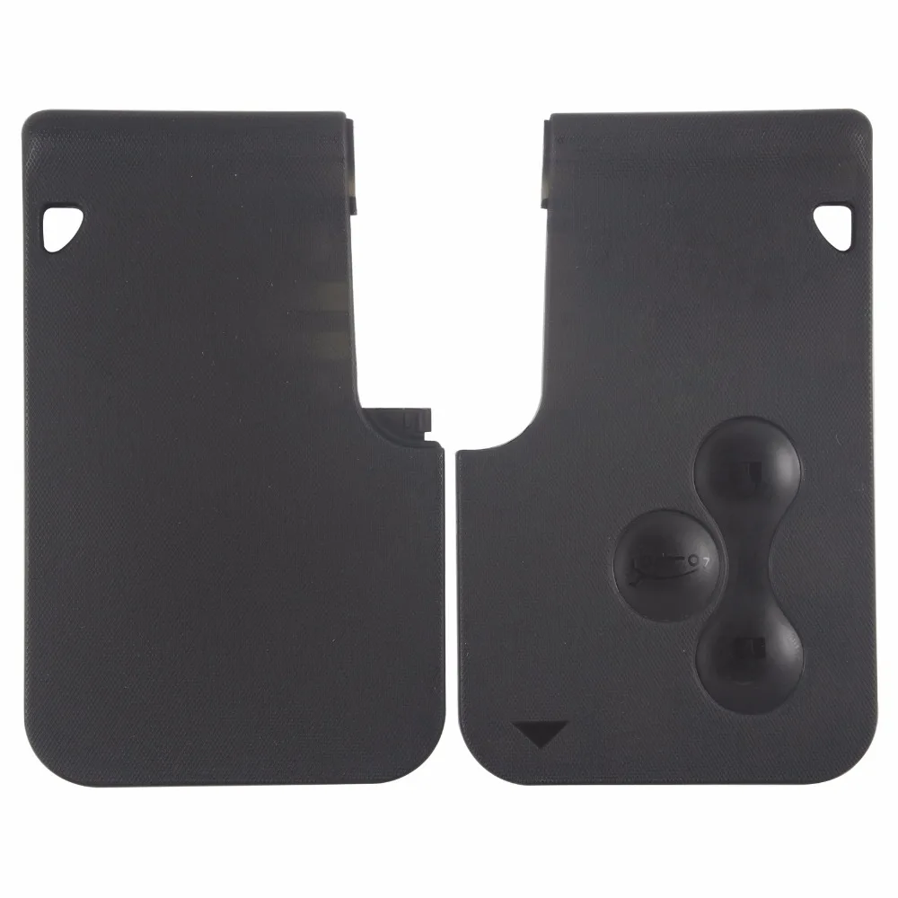 3 Buttons Key Card Case For Renault Clio Megane Scenic Grand Scenic Car Remote Key Cover