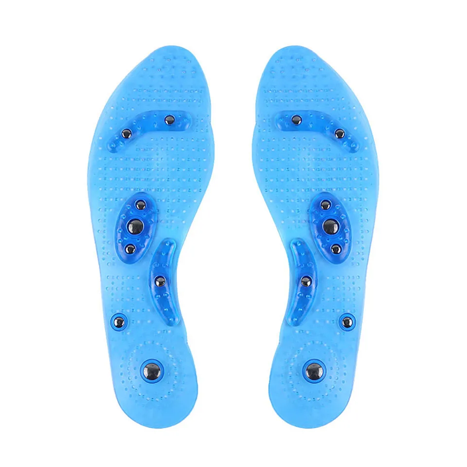 Magnetic insole blue transparent details6