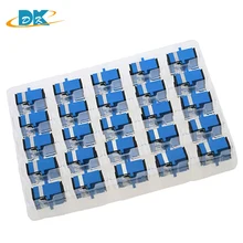 200pcs/lot Fiber Optic SC to SC Adapter Single Mode UPC Simplex Fiber Optic Extender SC/UPC-SC/UPC SM Fiber Couplers Series 200pcs/lot Fiber Optic SC to SC Adapter Single Mode UPC Simplex Fiber Optic Extender SC/UPC-SC/UPC SM Fiber Couplers Series