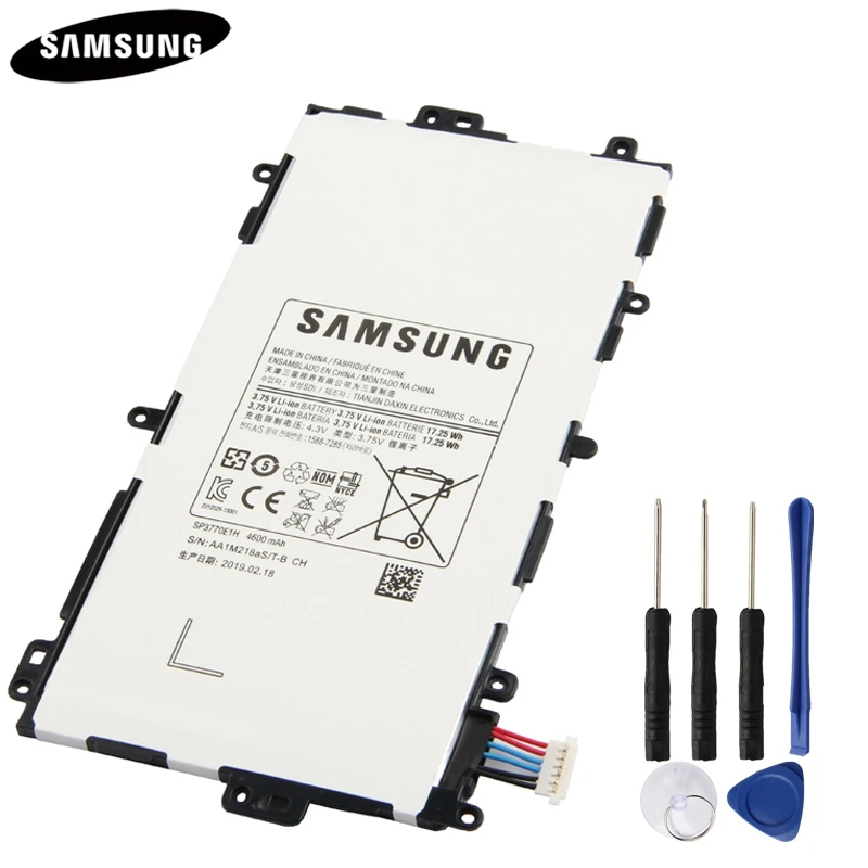 Аккумулятор для планшета SP3770E1H для samsung N5100 N5120 Galaxy Note 8,0 N5110 оригинальные Сменные Аккумуляторы 4600mAh