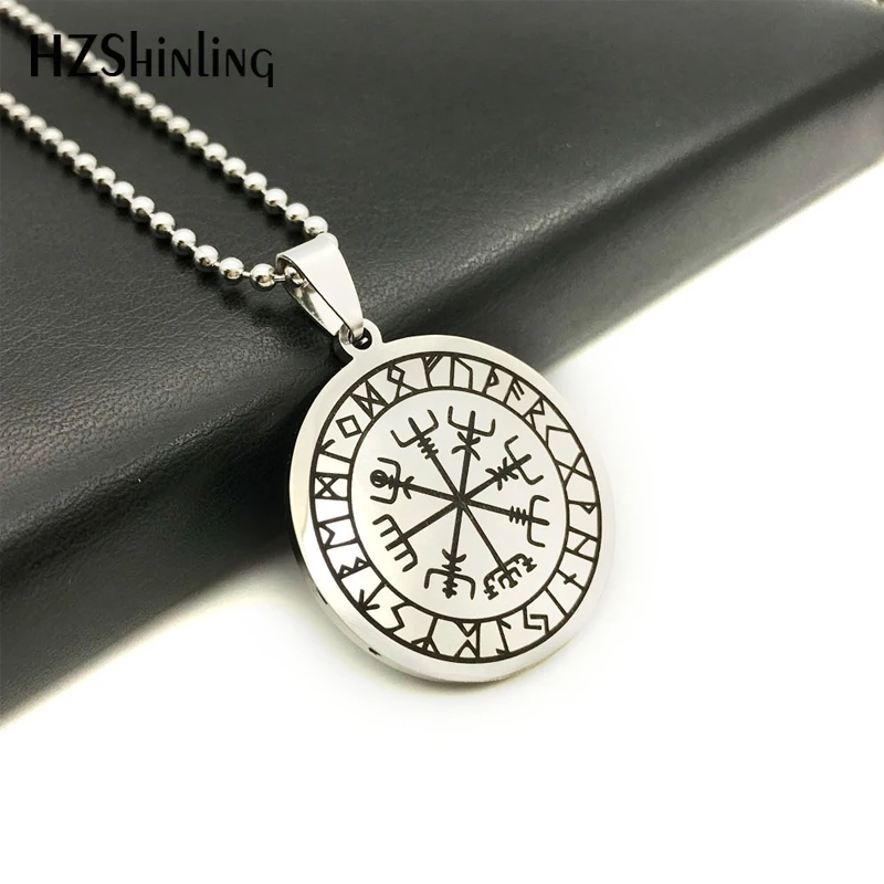 2018 новый кулон из нержавеющей стали Valknut Odin символ норзы ожерелье викинга