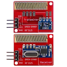 Kit transmissor sem fio arduino, placa de longo alcance 315 mhz rf sem fio para arduino lomódulo transmissor kit de 315 mhz