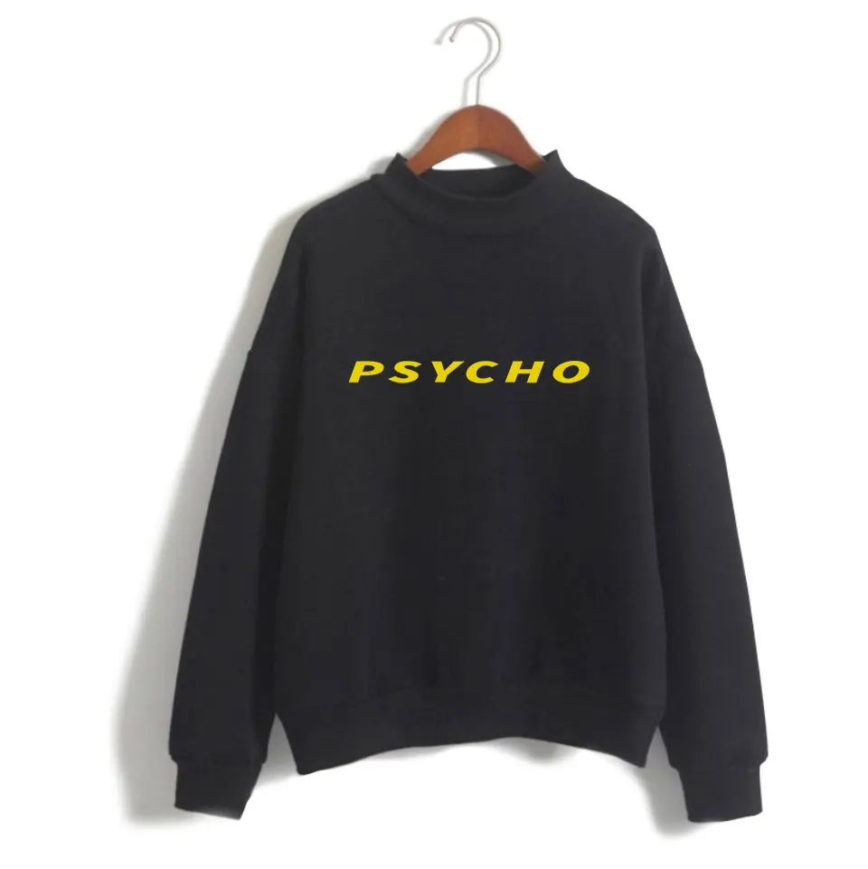 aikooki BTS Post Malone Turtleneck Sweatshirt men Oversize Hip Hop Funny Print Sweatshirt Hoodies Women Clothes Plus Size 4XL
