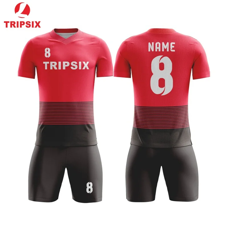 Free Shipping Custom New Style Thai Quality Sublimated Soccer Jersey