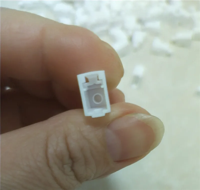 500pcs fiber LC dust cap white for LC optical