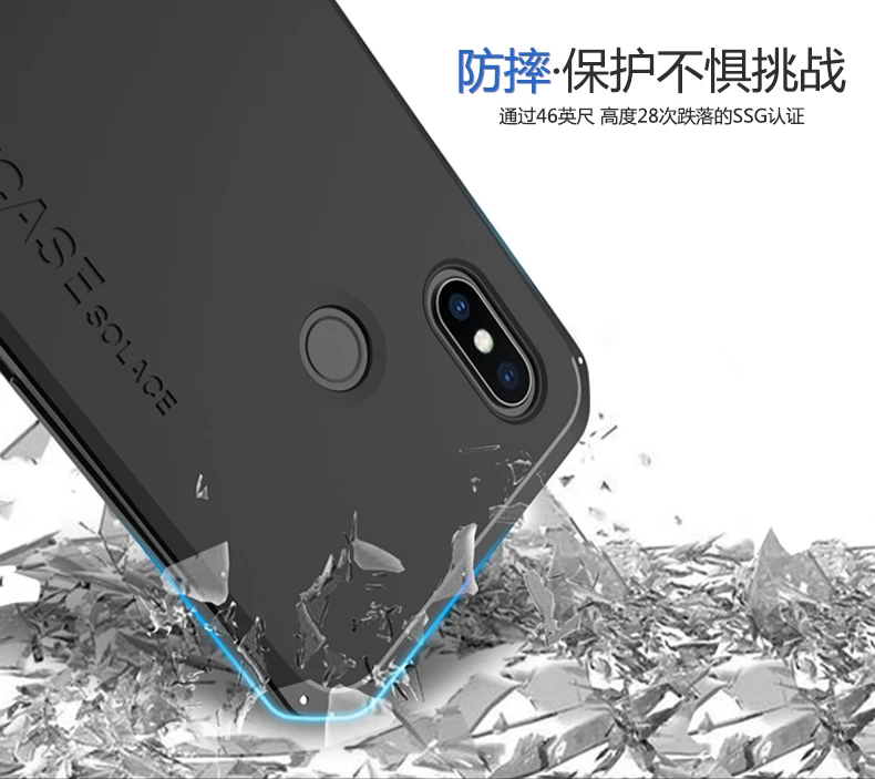 Для Xiaomi Mi 8 чехол для телефона алюминиевая металлическая рамка задняя крышка Capa