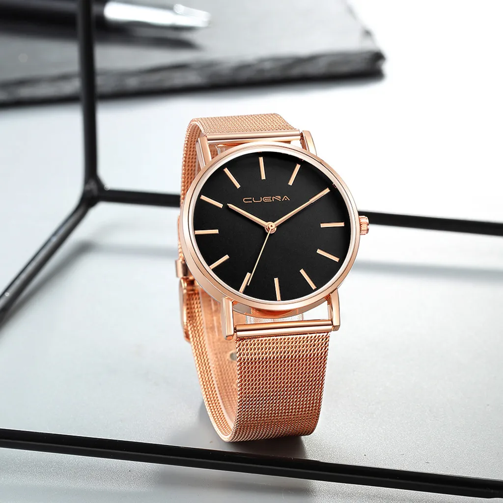 2019 Top Brand Luxury Mens Watches Relogio Masculino Wrist Watch Male Mesh Strap Casual Quartz Watch Erkek Kol Saati