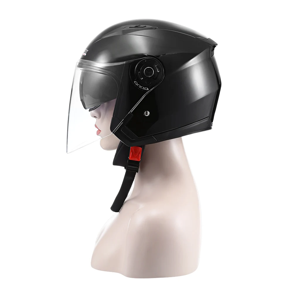 JIEKAI JK 512 мотоциклетный шлем с открытым лицом для анти УФ ABS пластик двойным