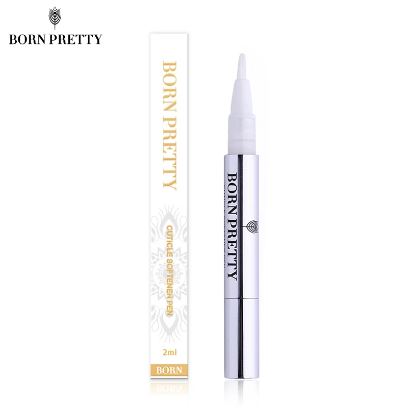 BORN PRETTY Cuticle Softener Pen Nail Dead Skin Remover Treatment Exfoliator Oil Nail Art Care Tool
