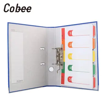 

A4 Files Folders Waterproof Document Holder Binder A4 File Storage Office Paper Holder Lever Arch Blue Outside