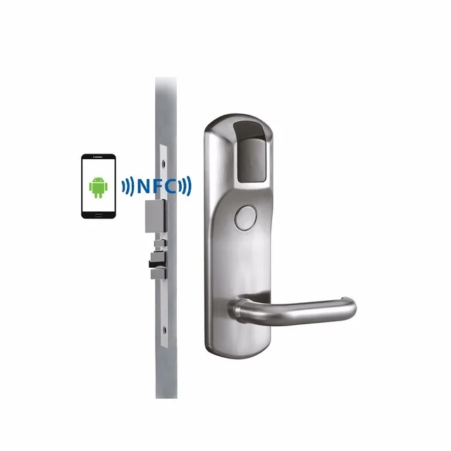 

Android Smart NFC door lock for hotel, apartment and condo Mobile phone control door lock OS8800NFC