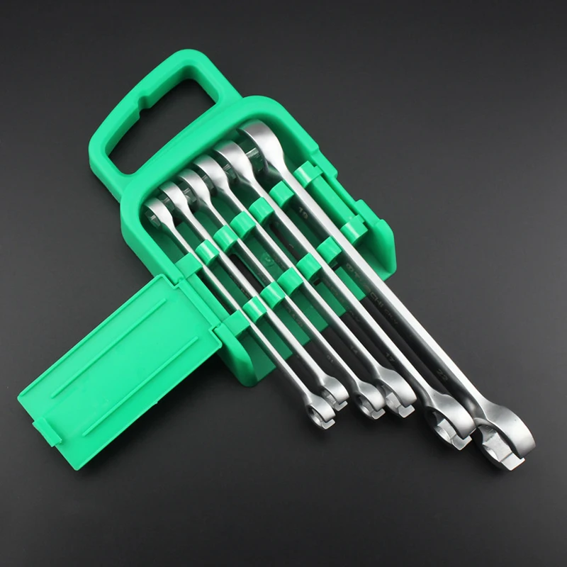 

6pcs/set 8-22mm Double Headed Metric Open End Wrench Six Angle Special CR-V Metal Wrenches for Oil Pipe Tubing Spanner