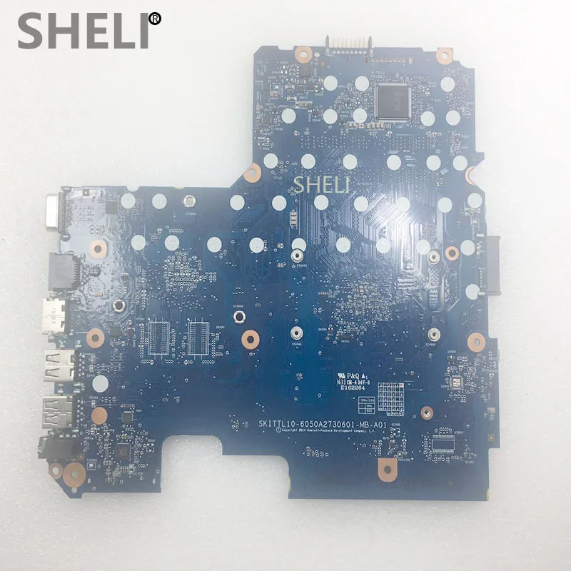 SHELI для материнской платы ноутбука hp 14-AC 6050A2811101 w i3-6100U 814052-601