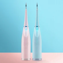 Профессиональный электрический зубной скалер, звуковой силиконовый очиститель зубов, перезаряжаемый usb-зуб для удаления пятен зубного камня, 5 режимов