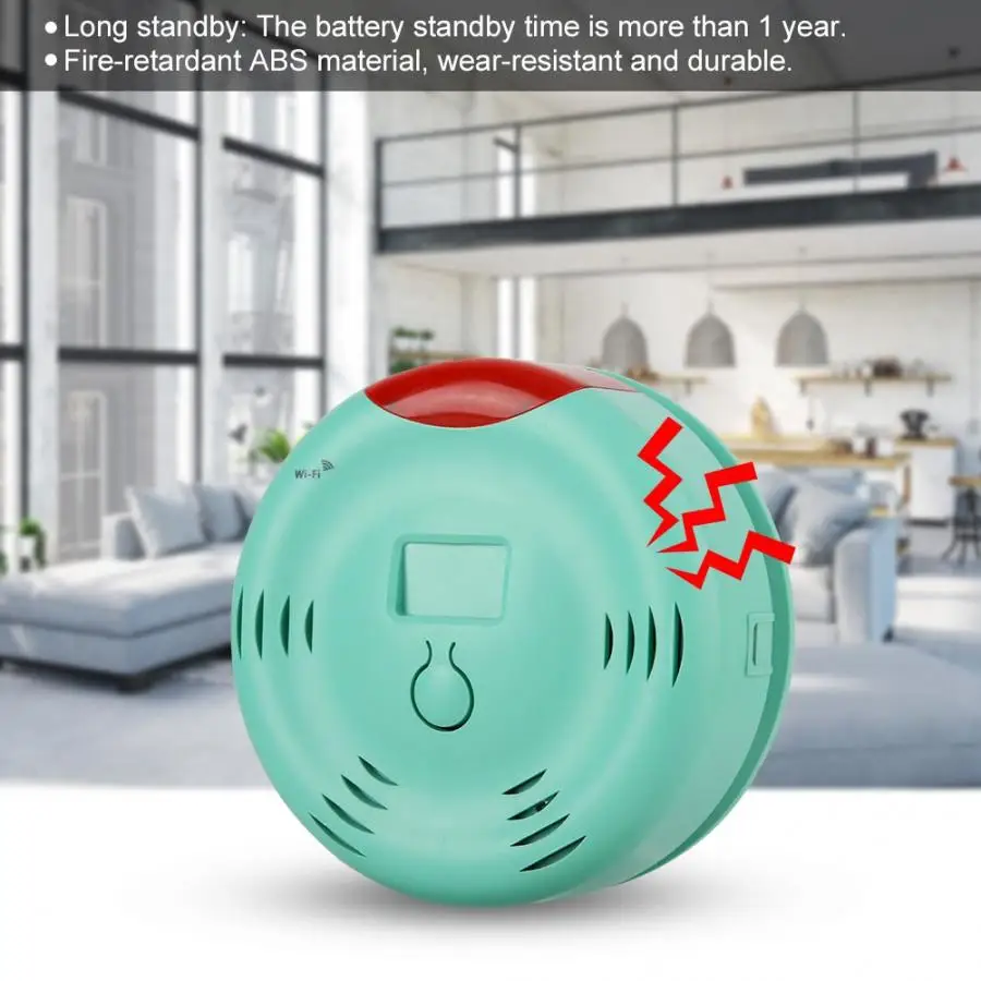 

Home Water Leakage Detection Detector Sound Alarm Sensor Siren Water Flood Sensor