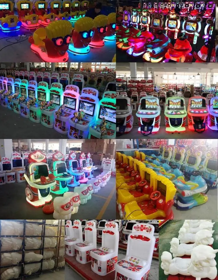 Coin operated children ride electric swing happy yacht games equipment simulator kids amusement arcade game boat machines