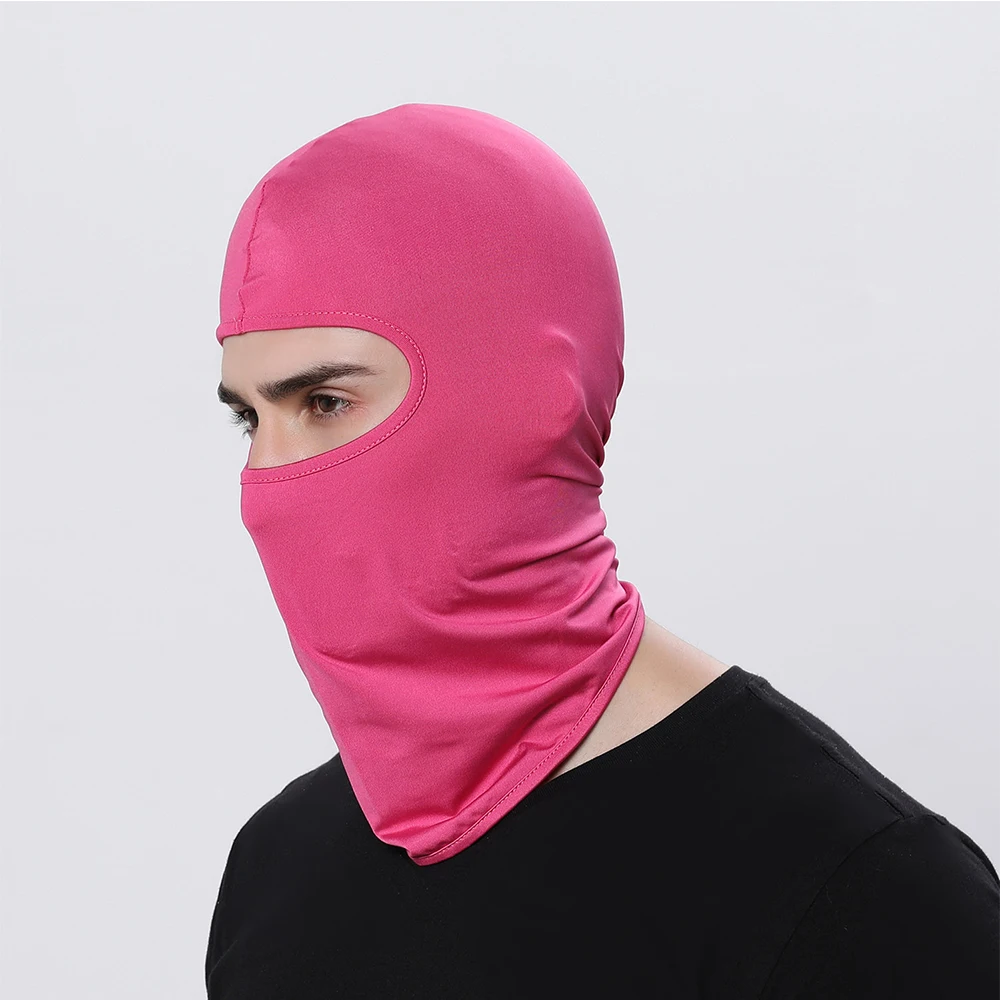 Балаклава, маска для лица, мотоциклетная тактическая маска для лица, маска для лица, лыжная маска, маска для лица, маска гангстера - Цвет: RDMZ00CS10M