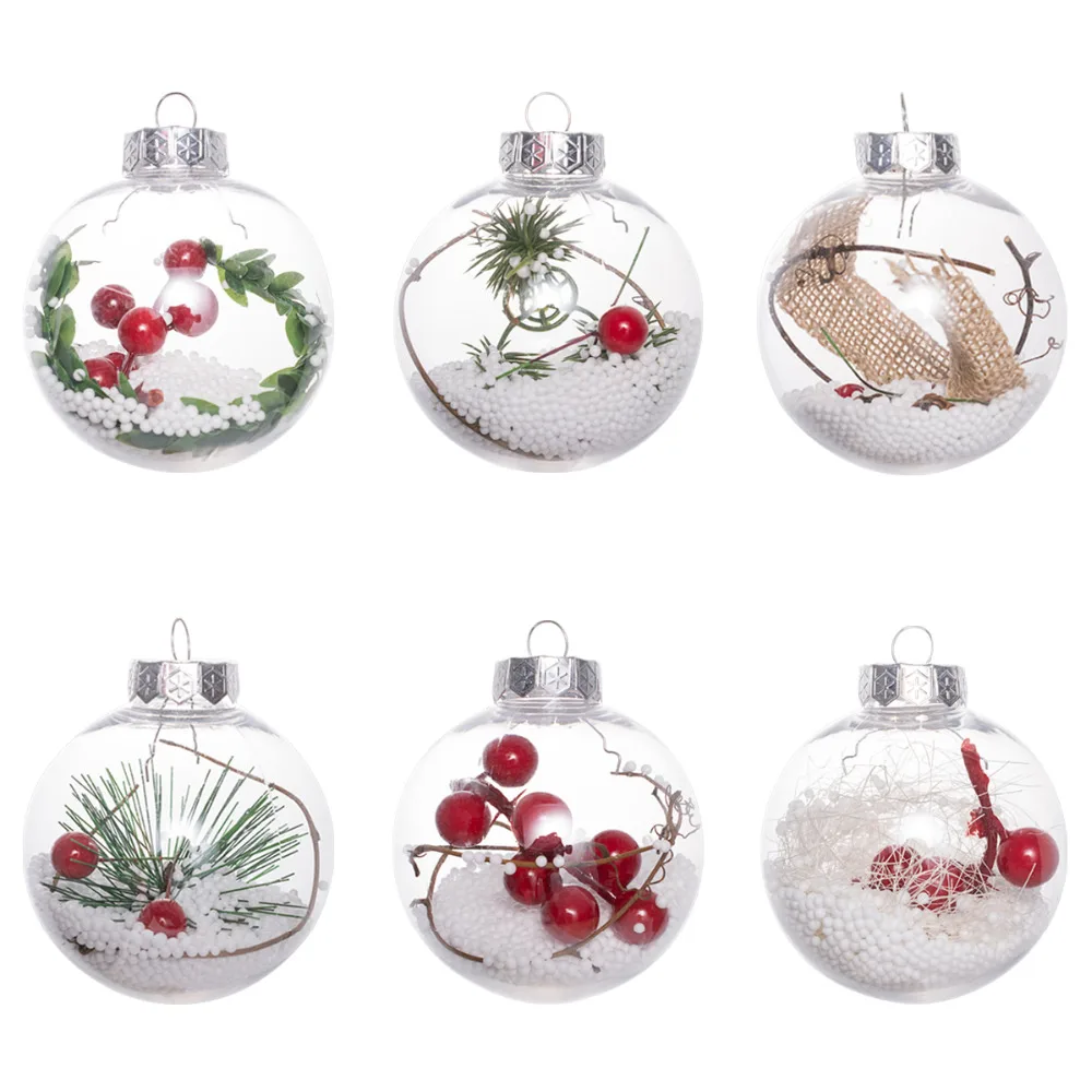 Balls Festival Home Tree Decoration Merry Christmas Pendant Hanging Ornament