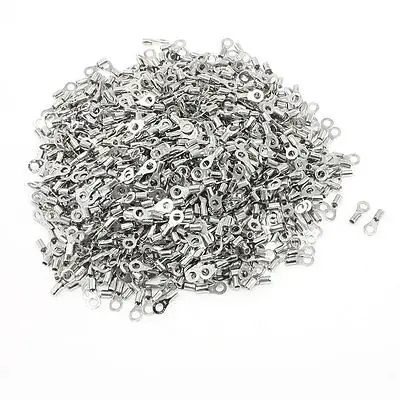 1000 Pcs RNB1.25-3 Ring Tongue Type Non Insulated Terminals for AWG 22-16 Free shipping | Обустройство дома