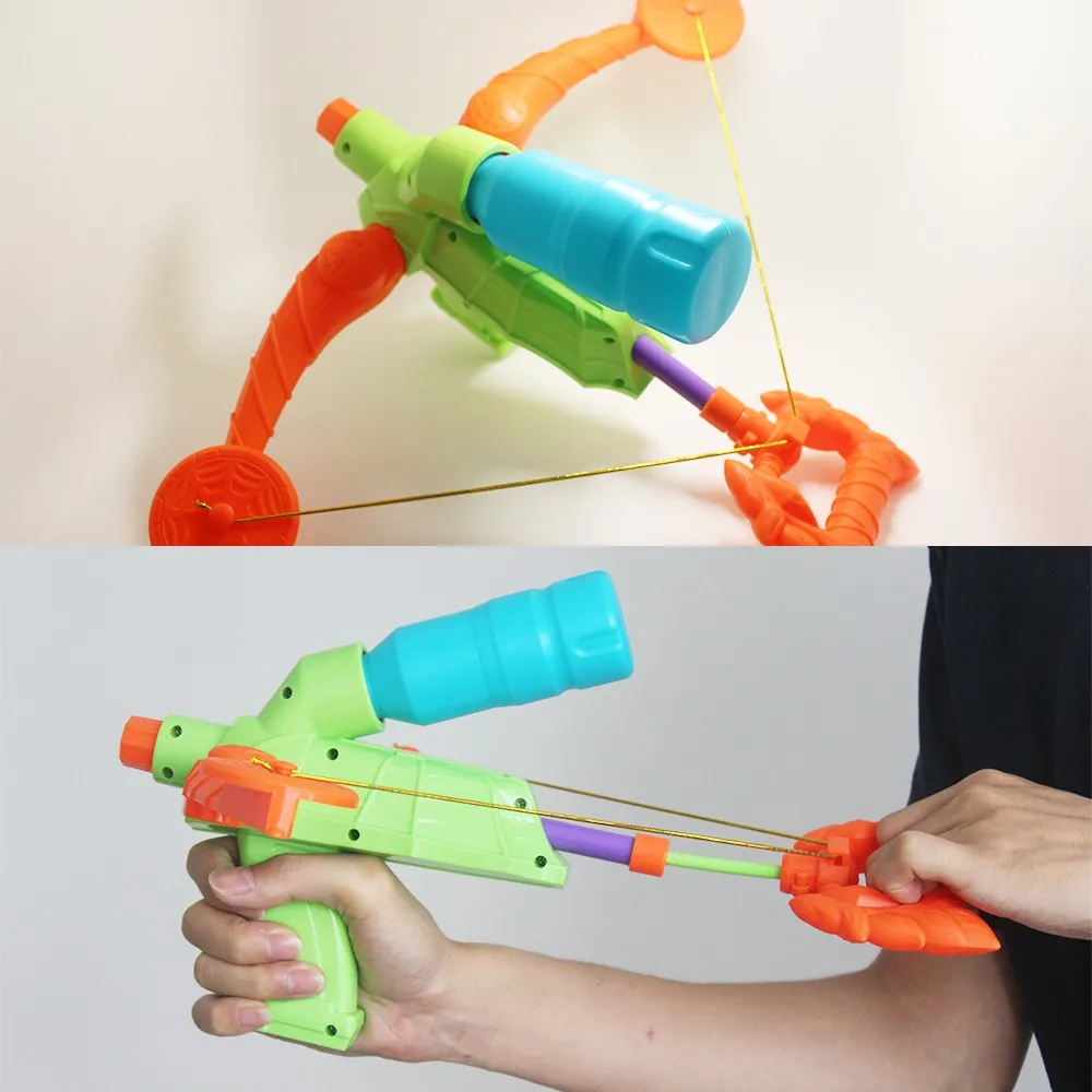 4 Inlovemeクロスボウ140ミリリットル 5オンス容量スーパーブラスター水クロスボウ銃浸すポンプアクションペンギンリュックピストル Pistol Model Backpack Studentbackpack Banner Aliexpress
