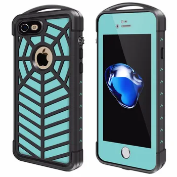

100% Sealed Waterproof Mobile Phone Case for iPhone 7 4.7 inch purple apply to Swim Surfing Under Water Sports