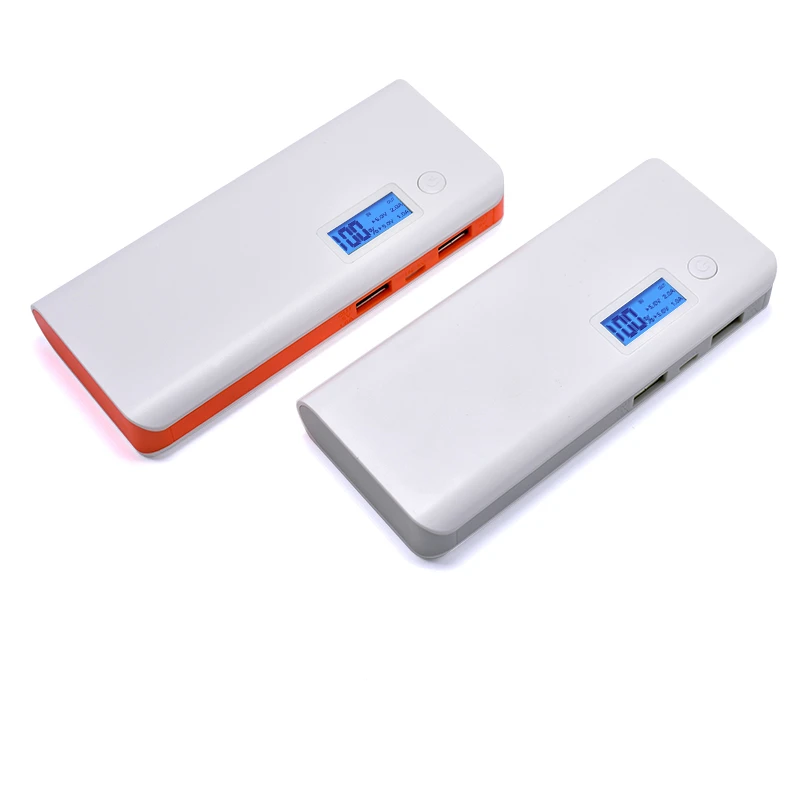 Внешний аккумулятор power Bank 10000 мАч двойной usb портативное зарядное устройство