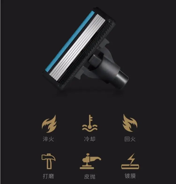 Оригинальная Xiaomi Mi Бритва для дома, бритва для бороды, Роскошная ручная бритва, магнитная бритва, Сменное бритвенное лезвие для мужчин и женщин