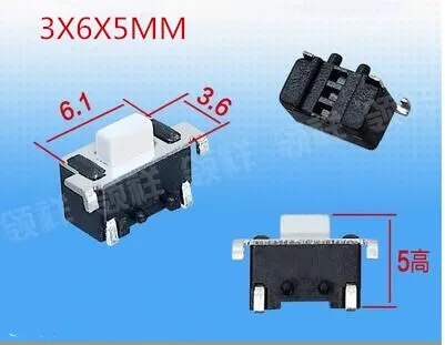 Тактильный Кнопочный микропереключатель SMD space formula 3x6x3,5 мм, мгновенный 3*6 *