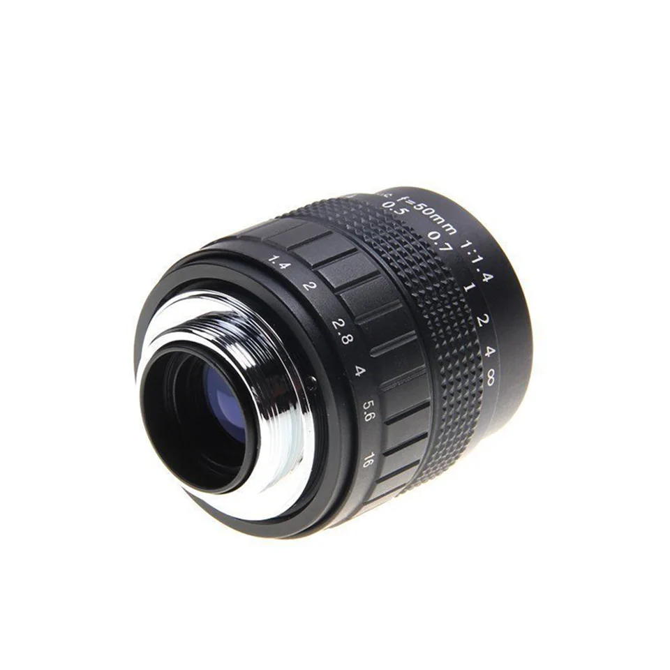 50 мм F1.4 CC ТВ для камеры наружного наблюдения+ С-образное крепление для объектива для Olympus Micro 4/3 m4/3 EP3 EP5 EPL1 EPL2 EPL3 EPL5 EPM1 OM-D E-M5 E-M10