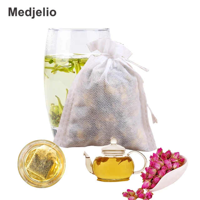 Cheap Medjelio New 100PCS Non Woven Empty Filter Heat Seal Teabags Disposable Herb Strainer Coffee Tools Tea Medicine Seasoning Bags Cheap Medjelio New 100PCS Non Woven Empty Filter Heat Seal Teabags Disposable Herb Strainer Coffee Tools Tea Medicine Seasoning Bags